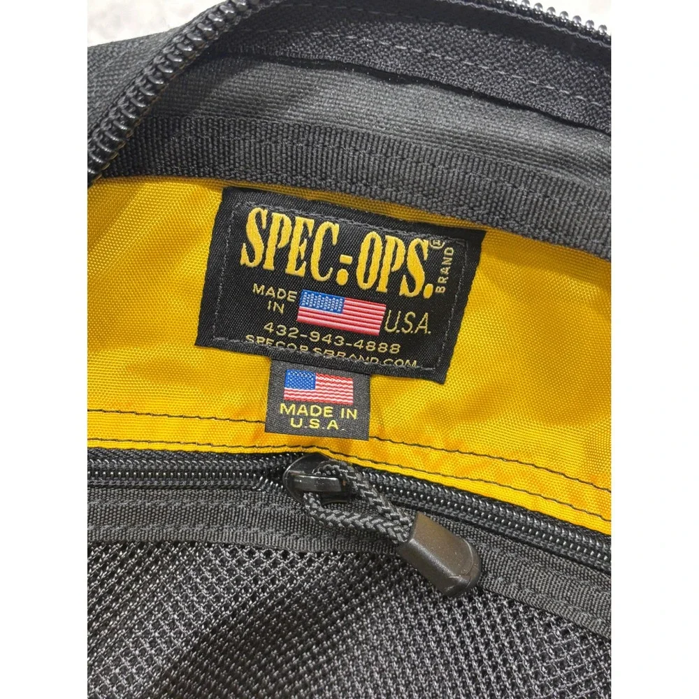 Spec-Ops Brand T.H.E Pack‎ Tactical Backpack Black Made in USA Military Bag